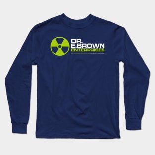 Back to the Future Dr. E. Brown Enterprises Long Sleeve T-Shirt